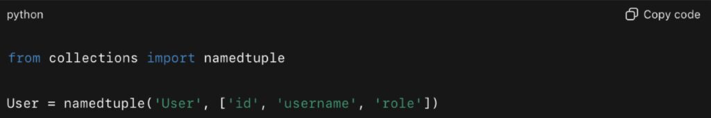 Namedtuples vs Dictionaries: Better Structure, Less Overhead